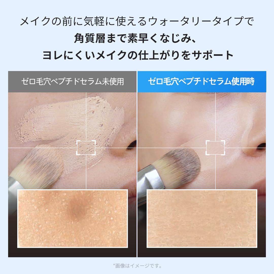 Amazon.co.jp: メディキューブ ゼロ毛穴ペプチドワンデーセラム | 美容